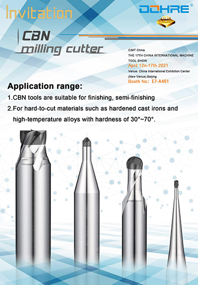 CBN milling cutter