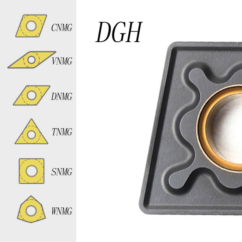 DGH-Semi Finishing Machining For Cast Iron Carbide Turning Inserts