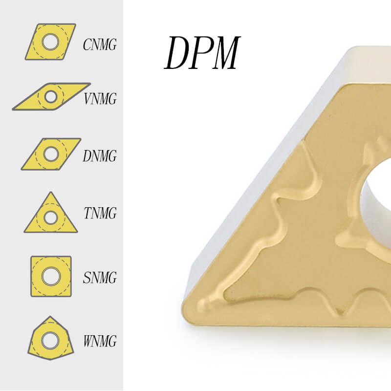 DPM - Semi Finishing Machining For Steel Carbide Turning Inserts