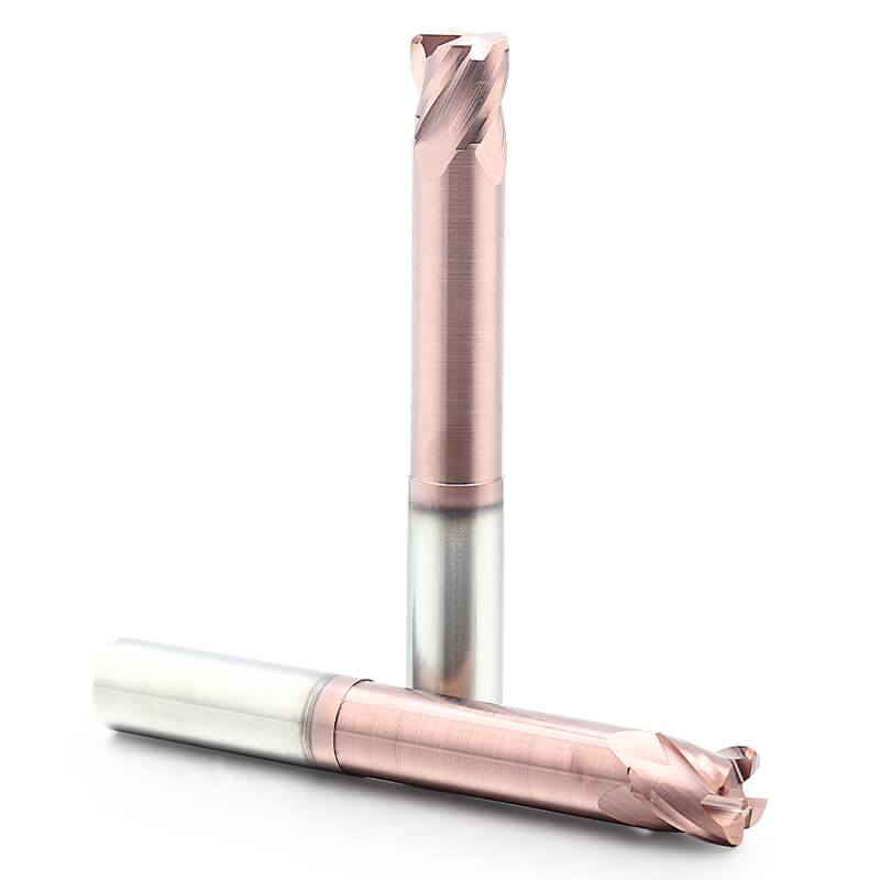 P-UEX 6 Flutes Square Carbide End Mill for Hardened Steel