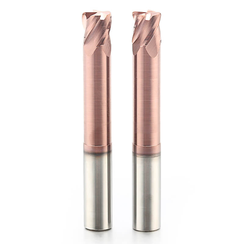 P-UEX 6 Flutes Square Carbide End Mill for Hardened Steel